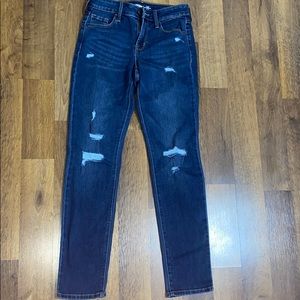 Old navy mom jeans power slim straight